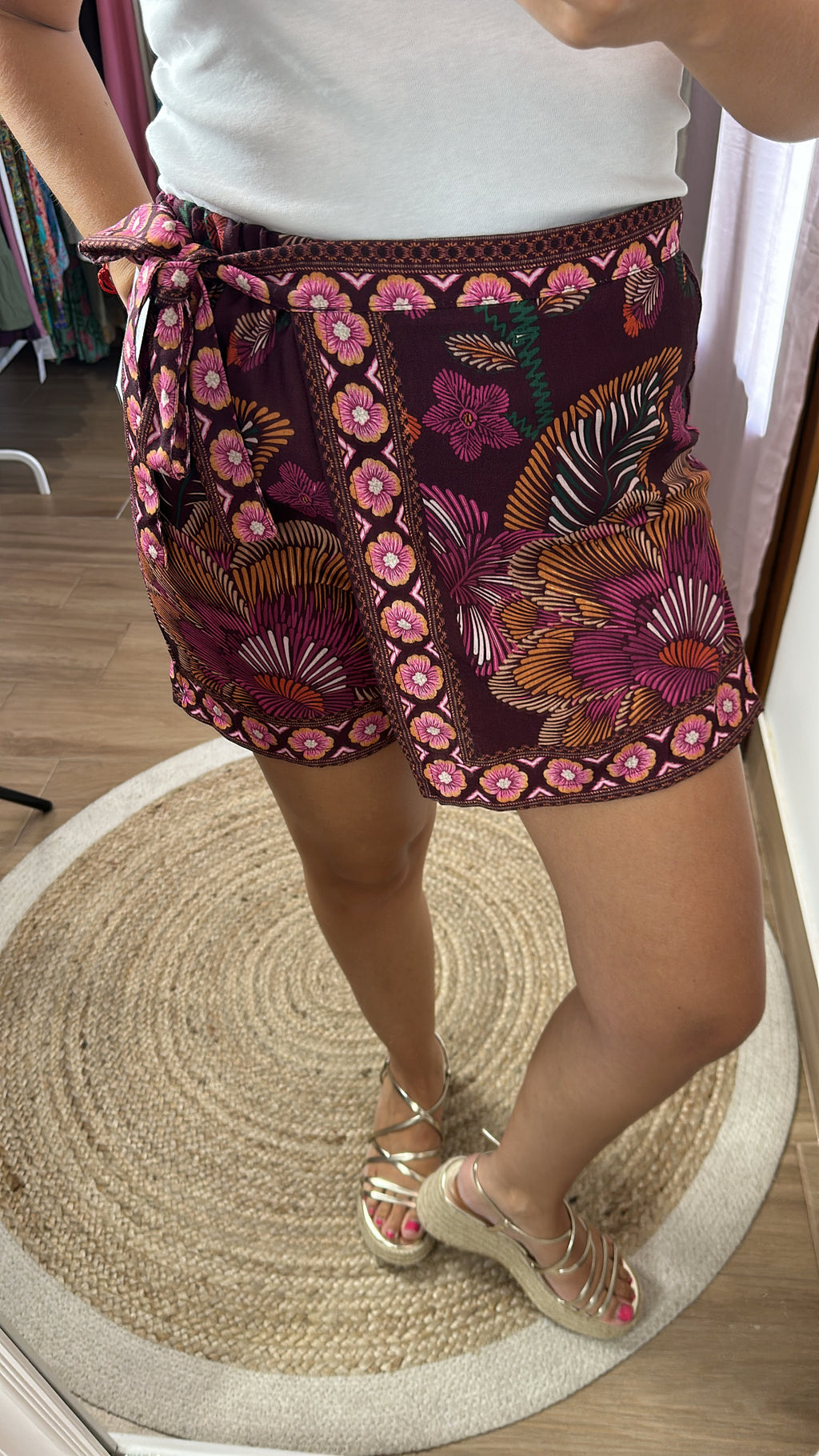 Falda/pantalon Ibiza Berenjena