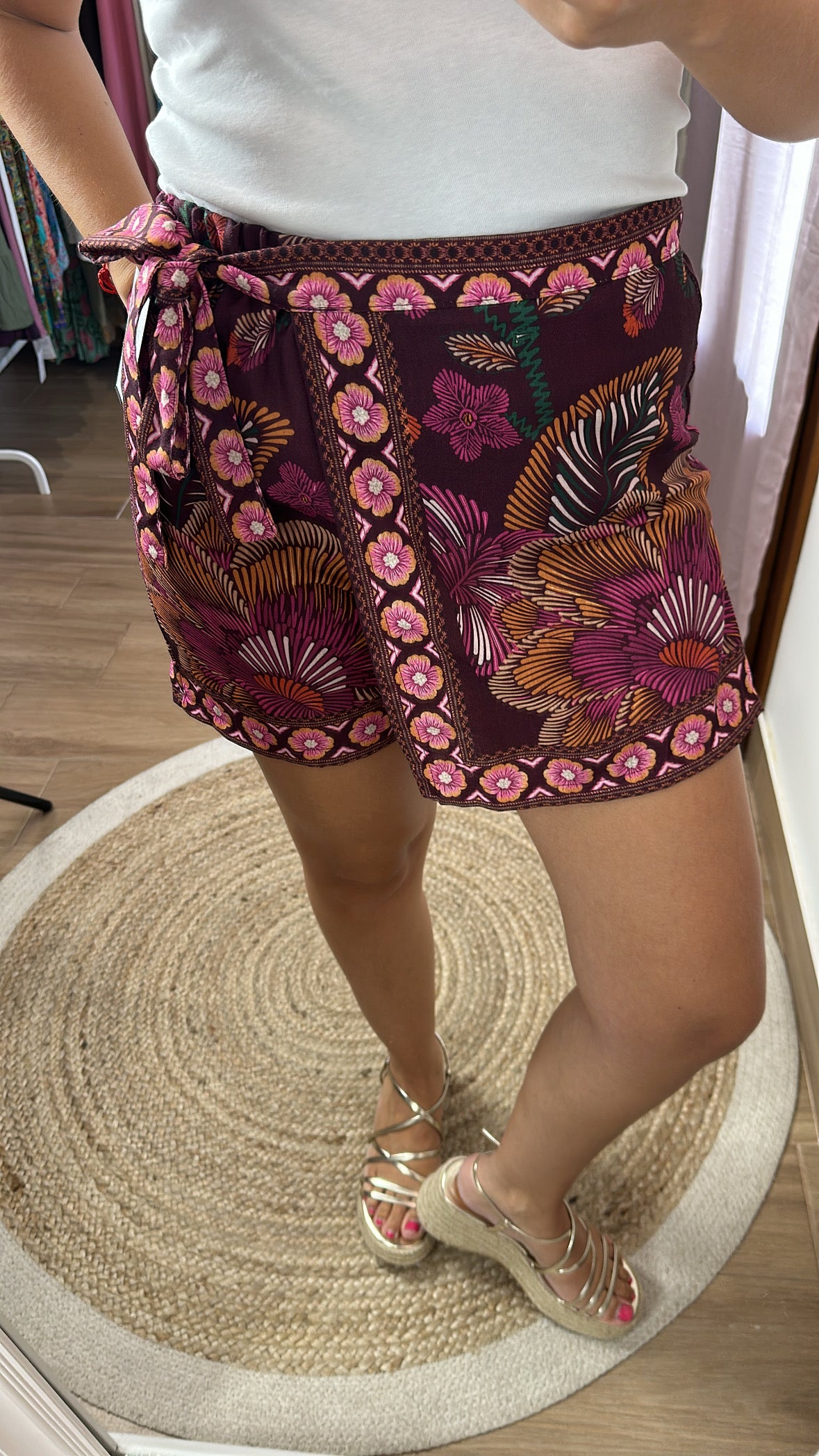 Falda/pantalon Ibiza Berenjena