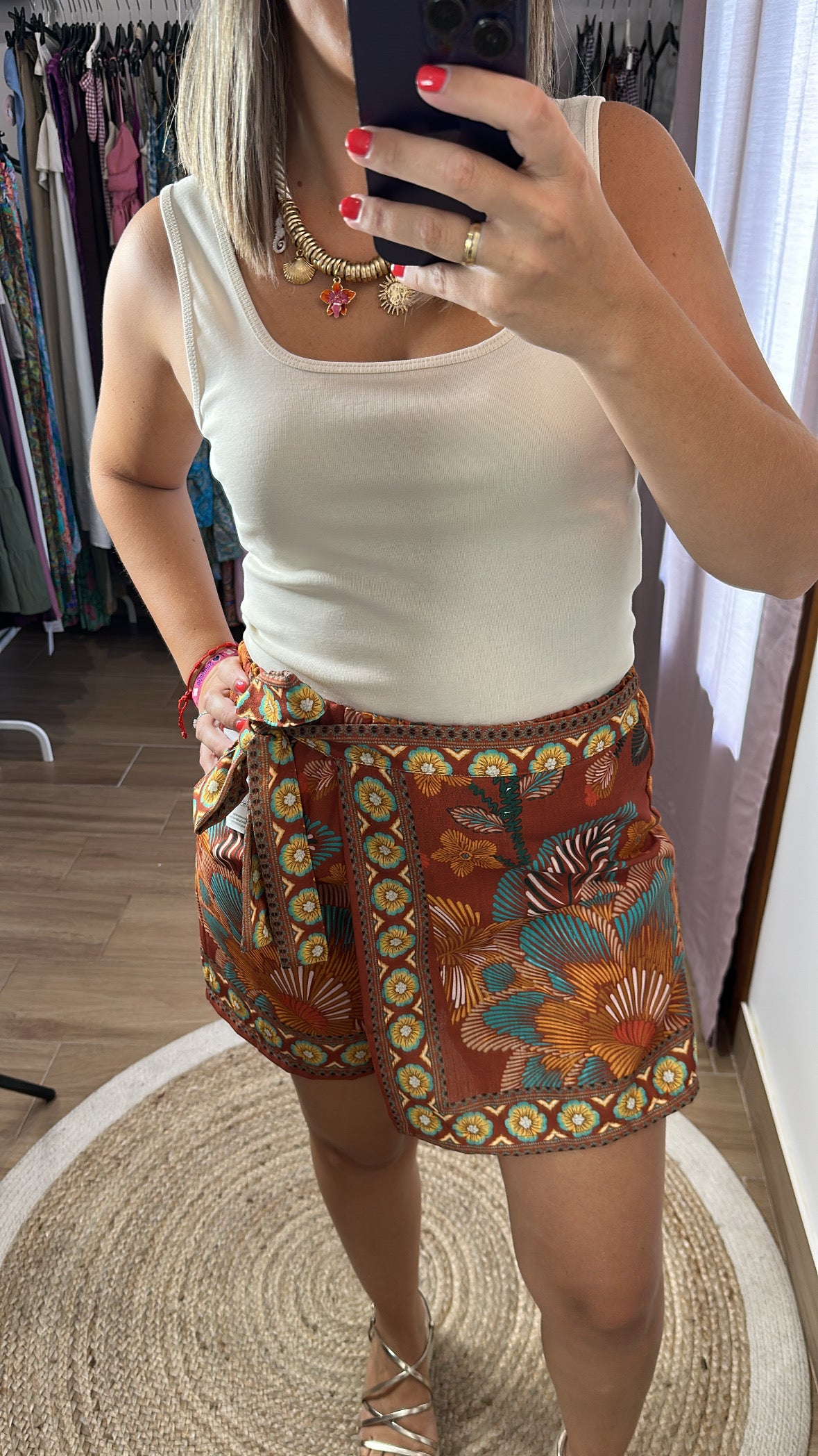 Falda/pantalon Ibiza Teja