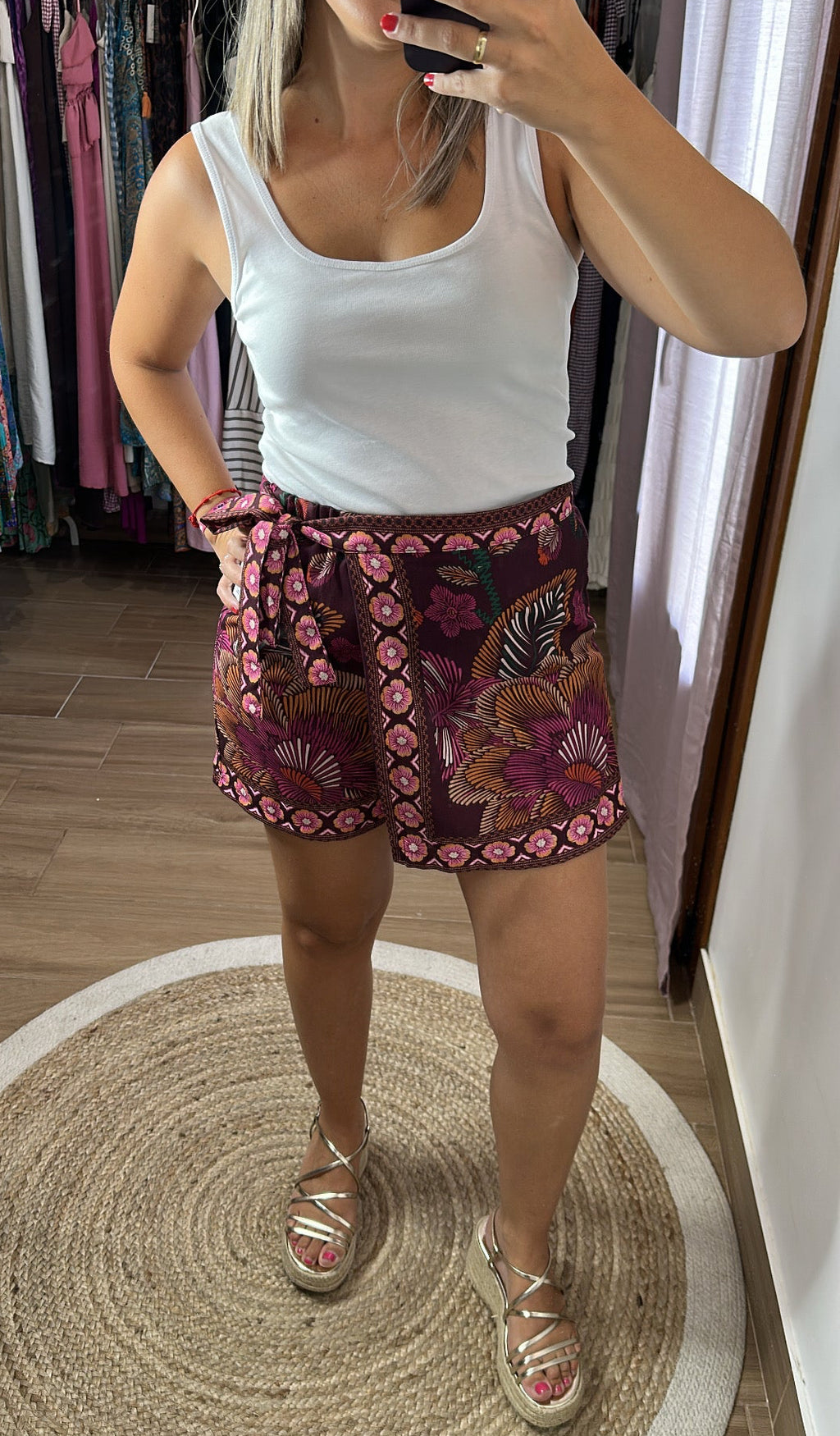 Falda/pantalon Ibiza Berenjena