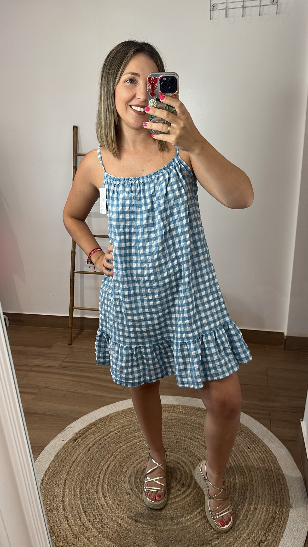 Vestido Playa azul