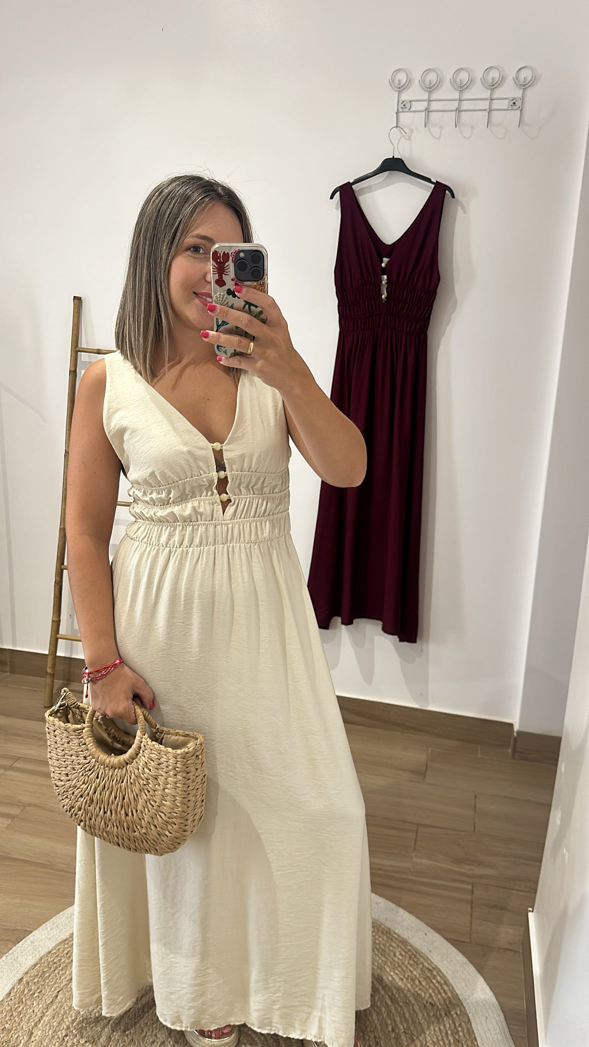 Vestido Alicia beig