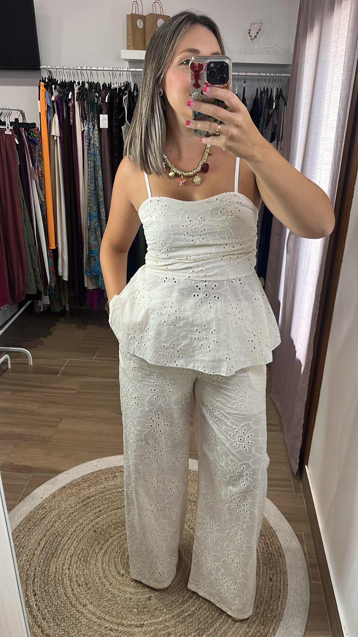 Conjunto Zahara beige