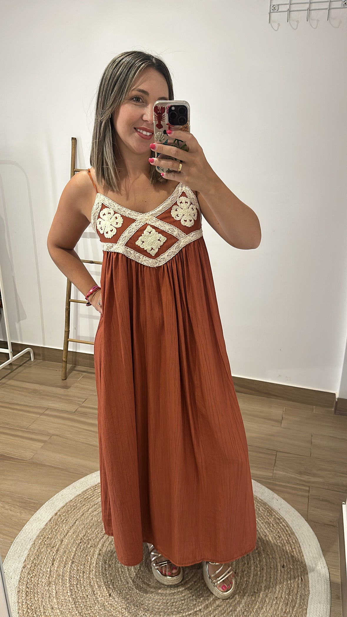 Vestido Nieves Caldera
