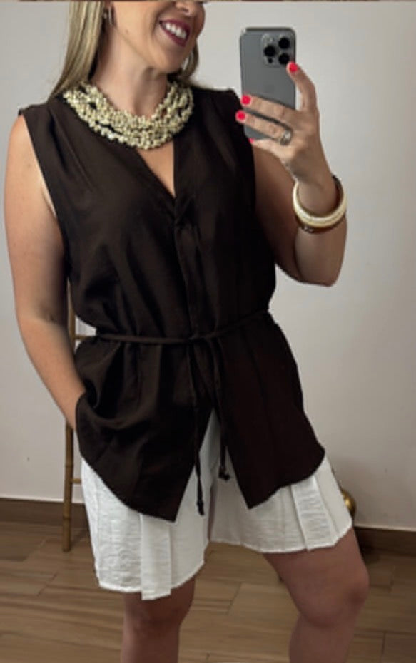 Camisa Chocolate