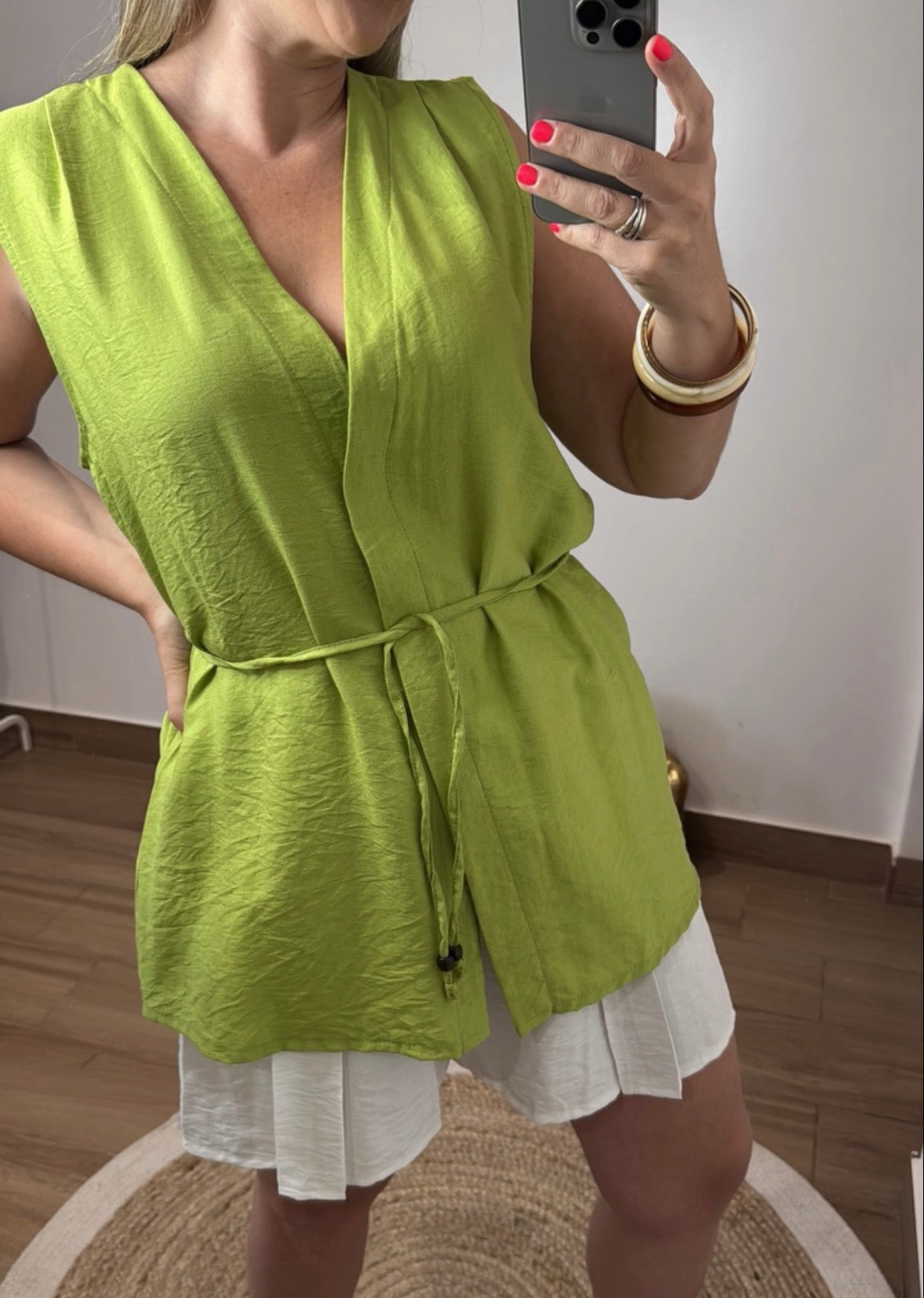 Camisa verde